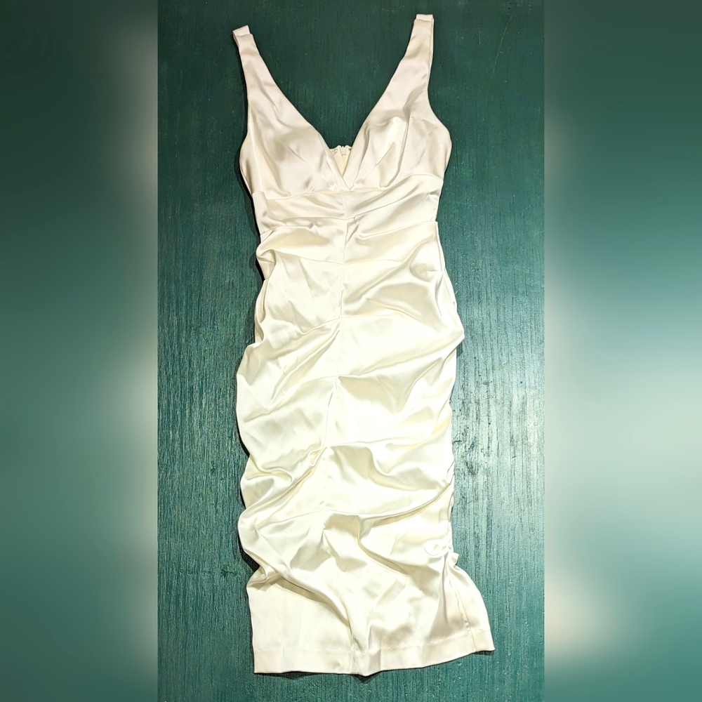 Cache Dress Women"s Ivory Size 2 NWT